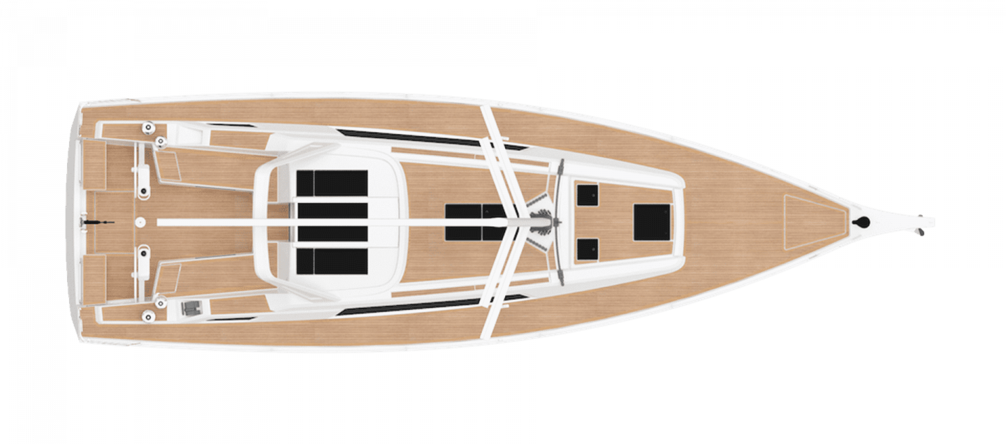 Top view GS 42 Long Cruise