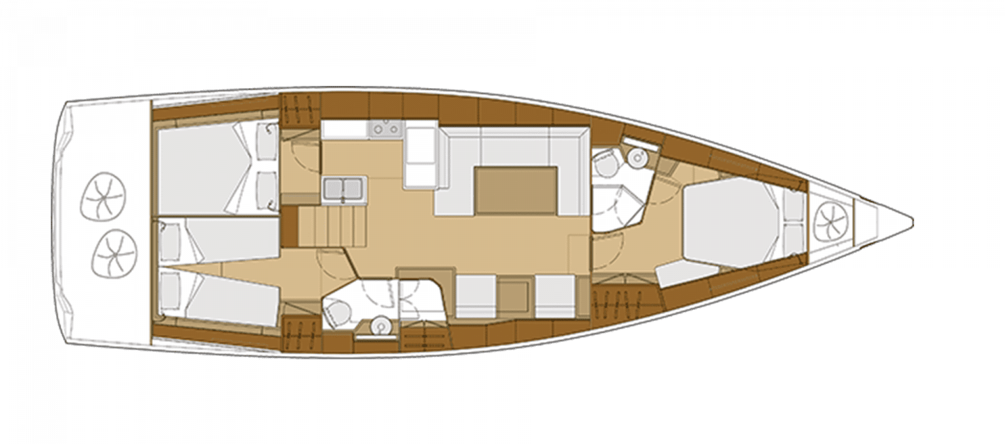 Interior view GS 46 LC