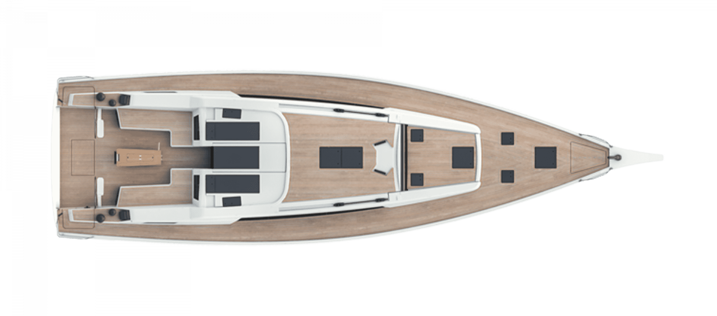 Top view GS 52 Long Cruise